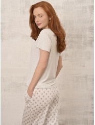 5298TBC Женская пижама (Ф+Брюки)